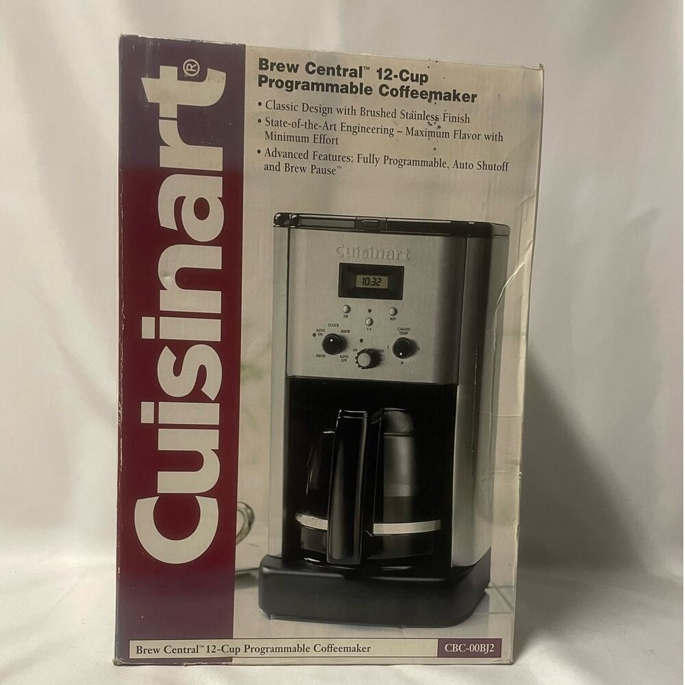 Cuisinart Brew Central 12-Cup Programmable Coffeemaker Model CBC-00BJ2